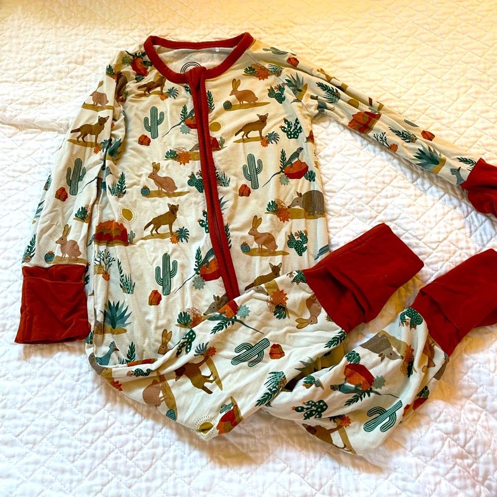 Emerson and Friends “Desert Friends” zip sleeper